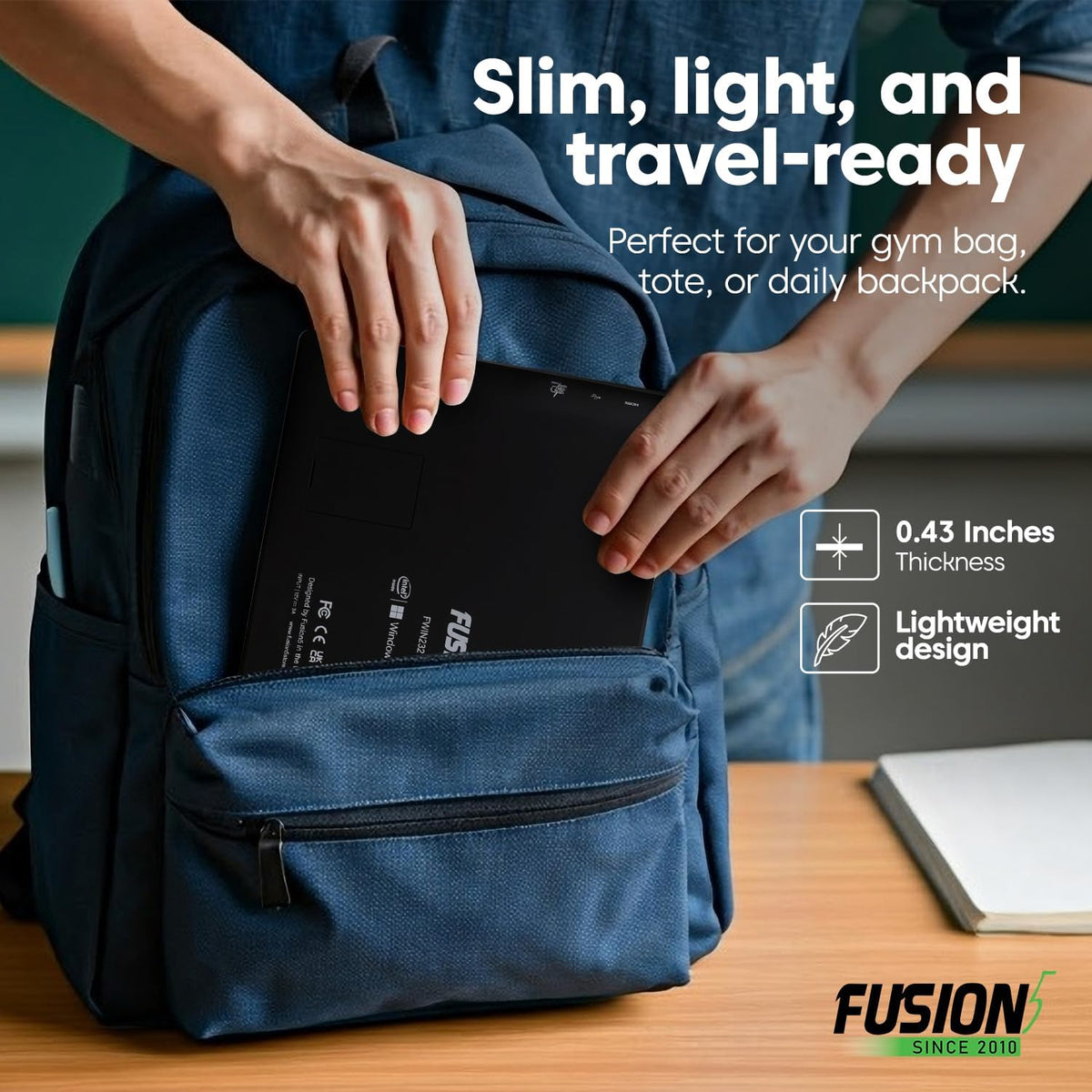 Fusion5 Professional Tablet PC with Windows 11 (10.1")
