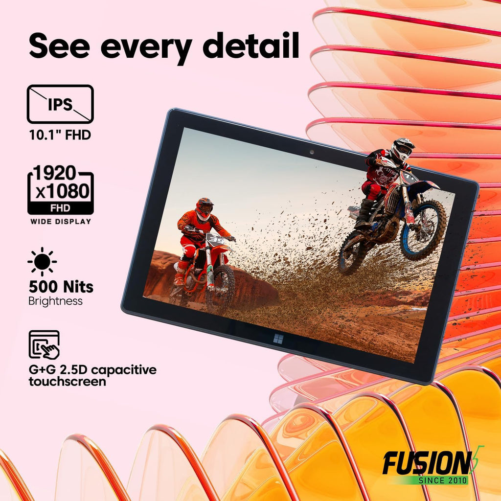 Fusion5 Professional Tablet PC with Windows 11 (10.1")