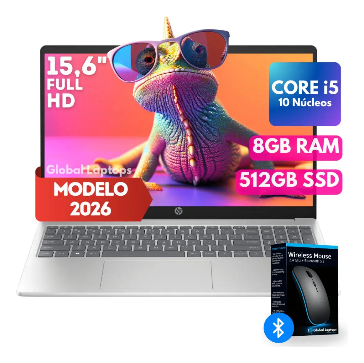 HP Pavilion Core I5 1334u 10 Núcleos 512GB SSD 16GB RAM