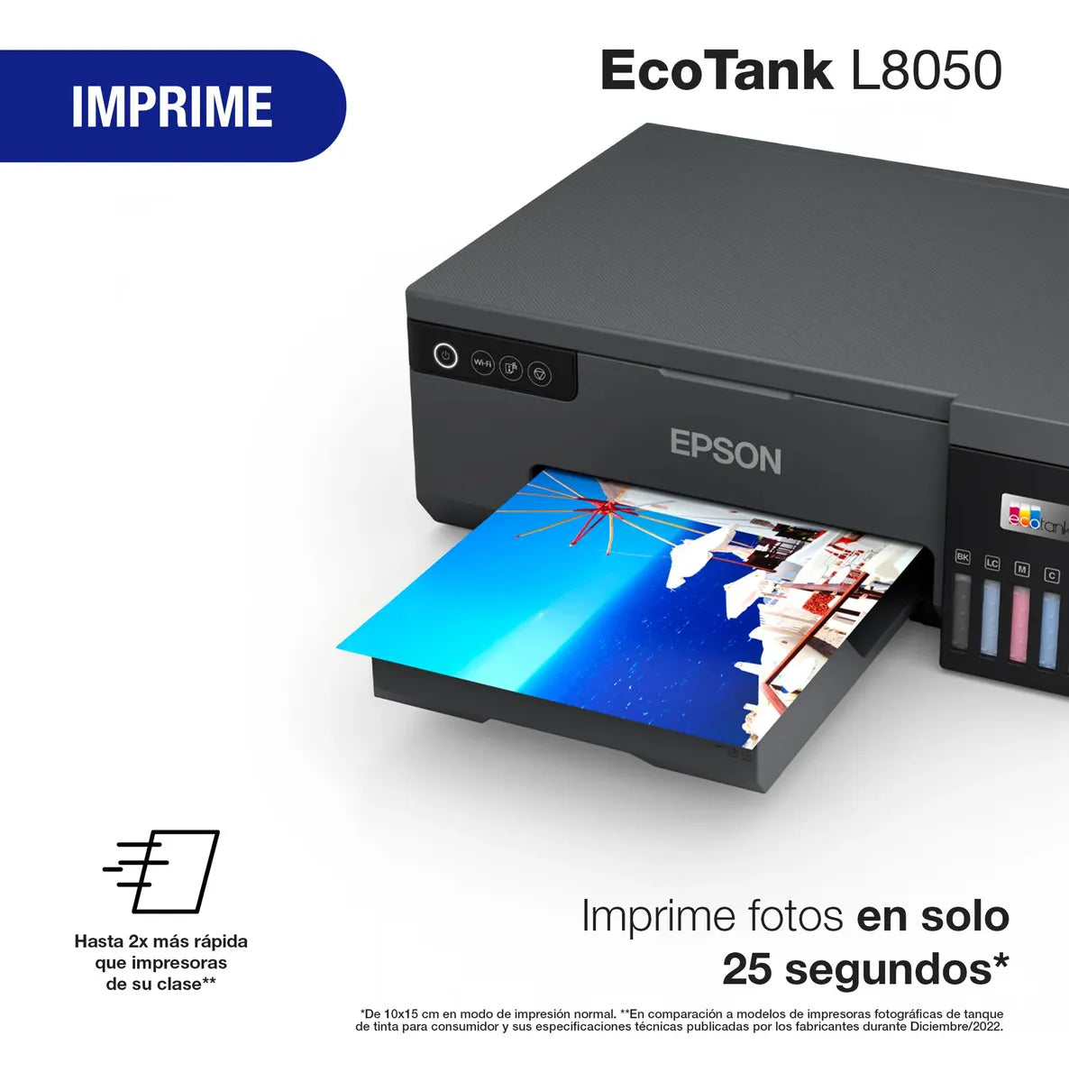Epson Ecotank Color Photo Printer L8050